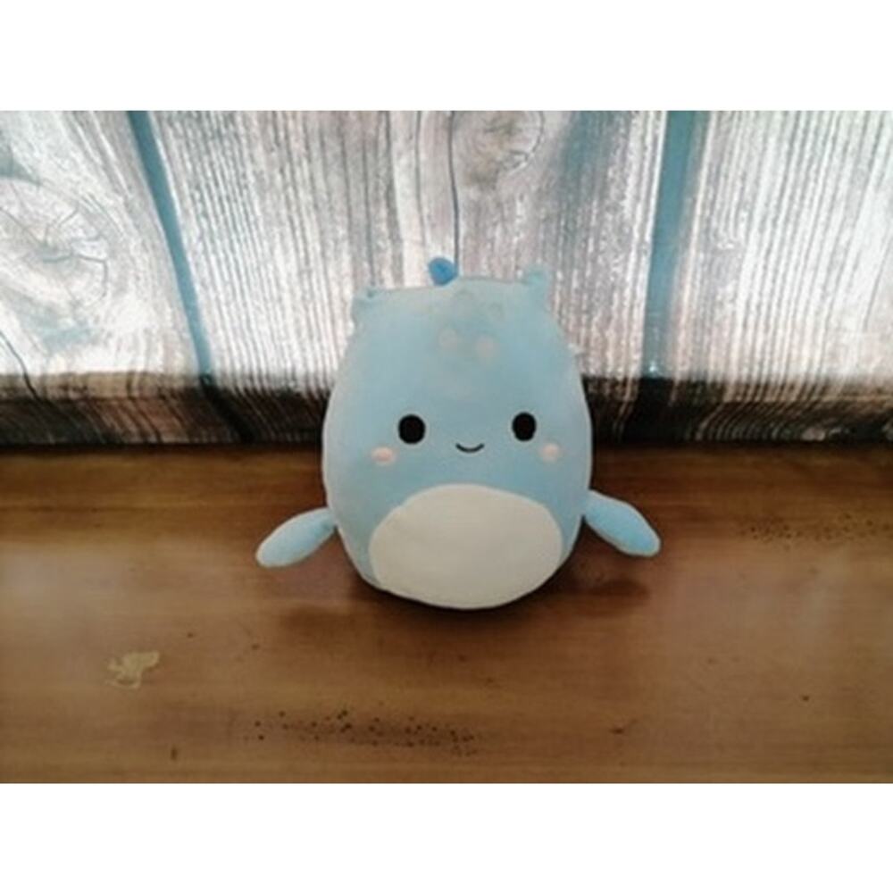 Squishmallows Light Blue Dinosaur Plush Stuffed Animal With‎ Tag OSG 8"